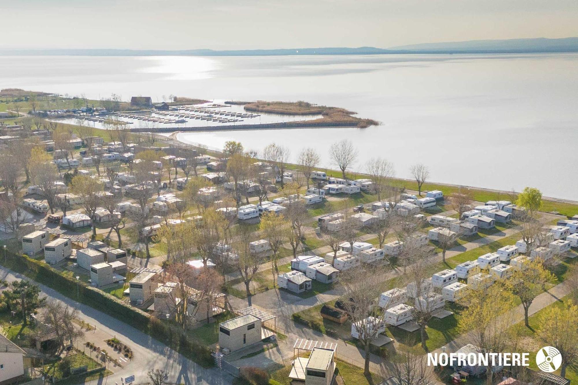 Mobile Homes Direkt Am Strand Des Neusiedler Sees Подерсдорф-ам-Зе Екстер'єр фото